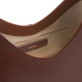 Borsa a Spalla in Pelle Ruga Cioccolato