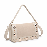 Borsa a Tracolla in Pelle Vegana Beige