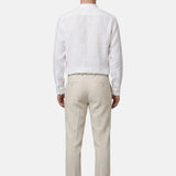 Camicia in Lino Bianco