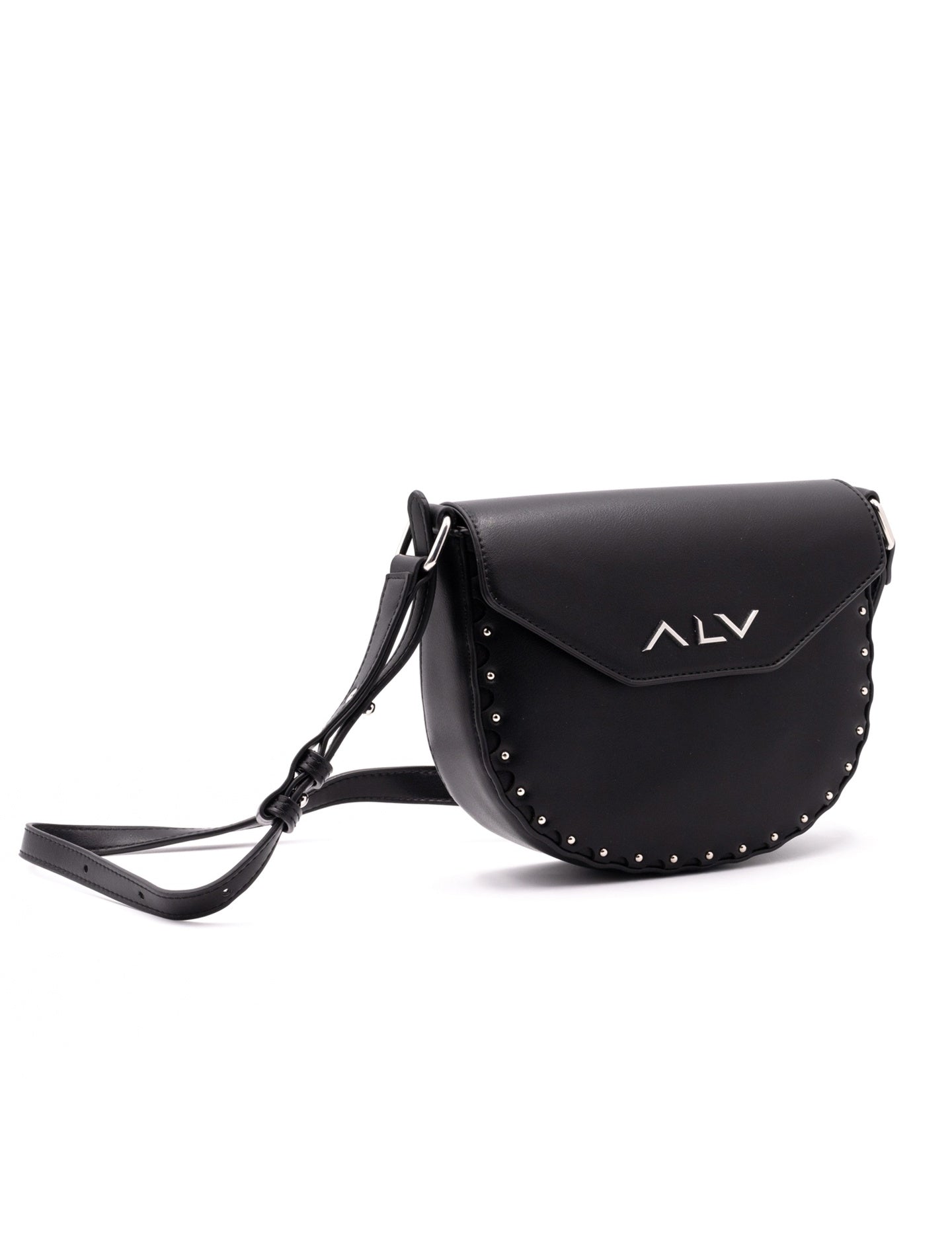 ALV Damen-Schultertasche – Schwarz