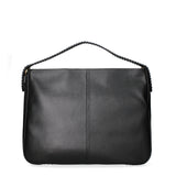 Borsa a Spalla in Vera Pelle Nero