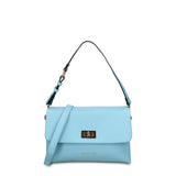 Borsa a Tracolla in Pelle Vegana Azzurro