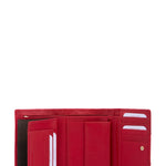 Portafoglio in Pelle Vegana Rosso