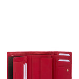 Portafoglio in Pelle Vegana Rosso
