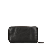 Portafoglio in Vera Pelle Nero