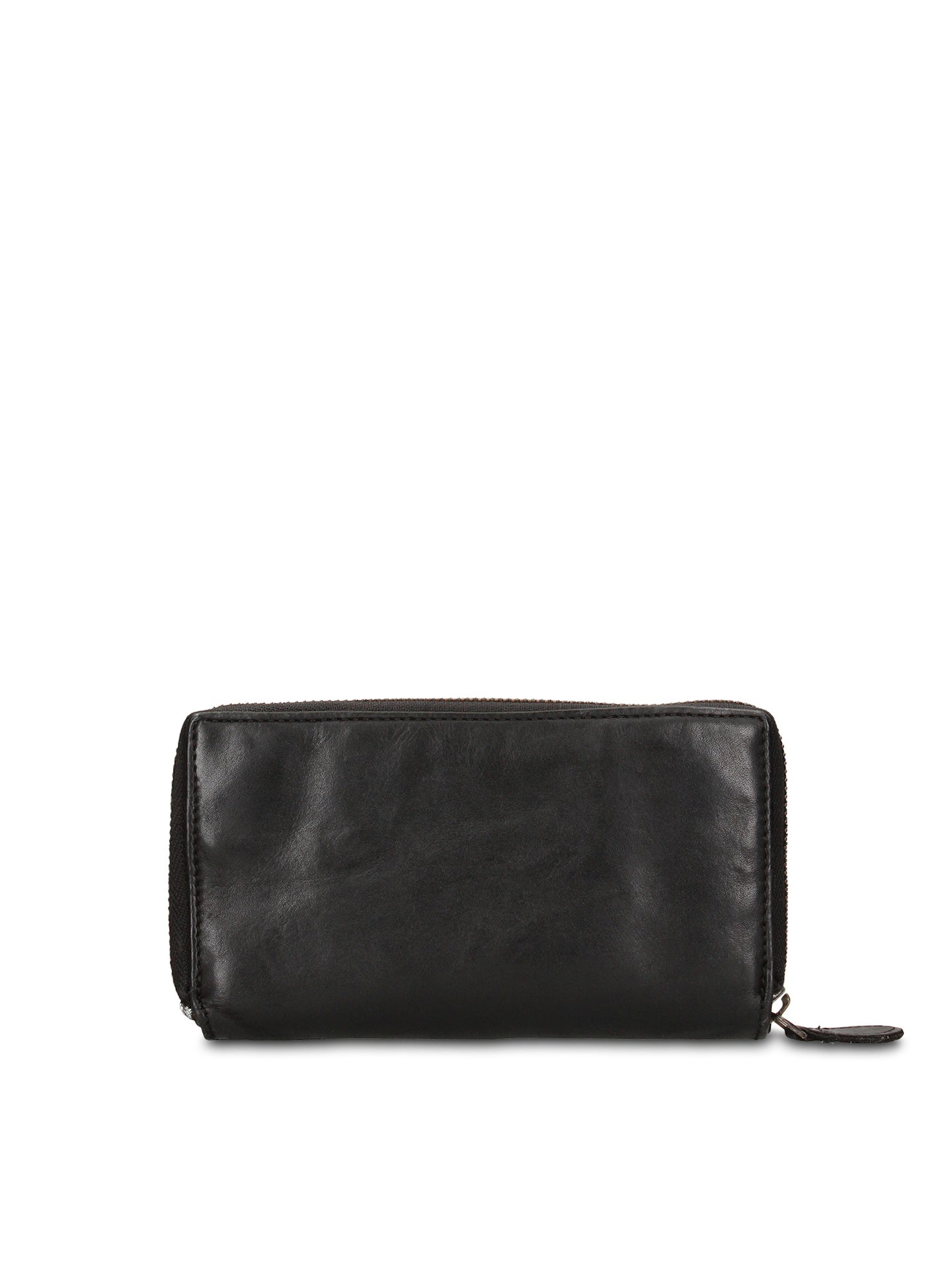 Portafoglio in Vera Pelle Nero