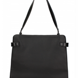Borsa a Spalla in Pelle Vegana Nero