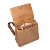 Sac à dos ALV pour femme-Marron clair