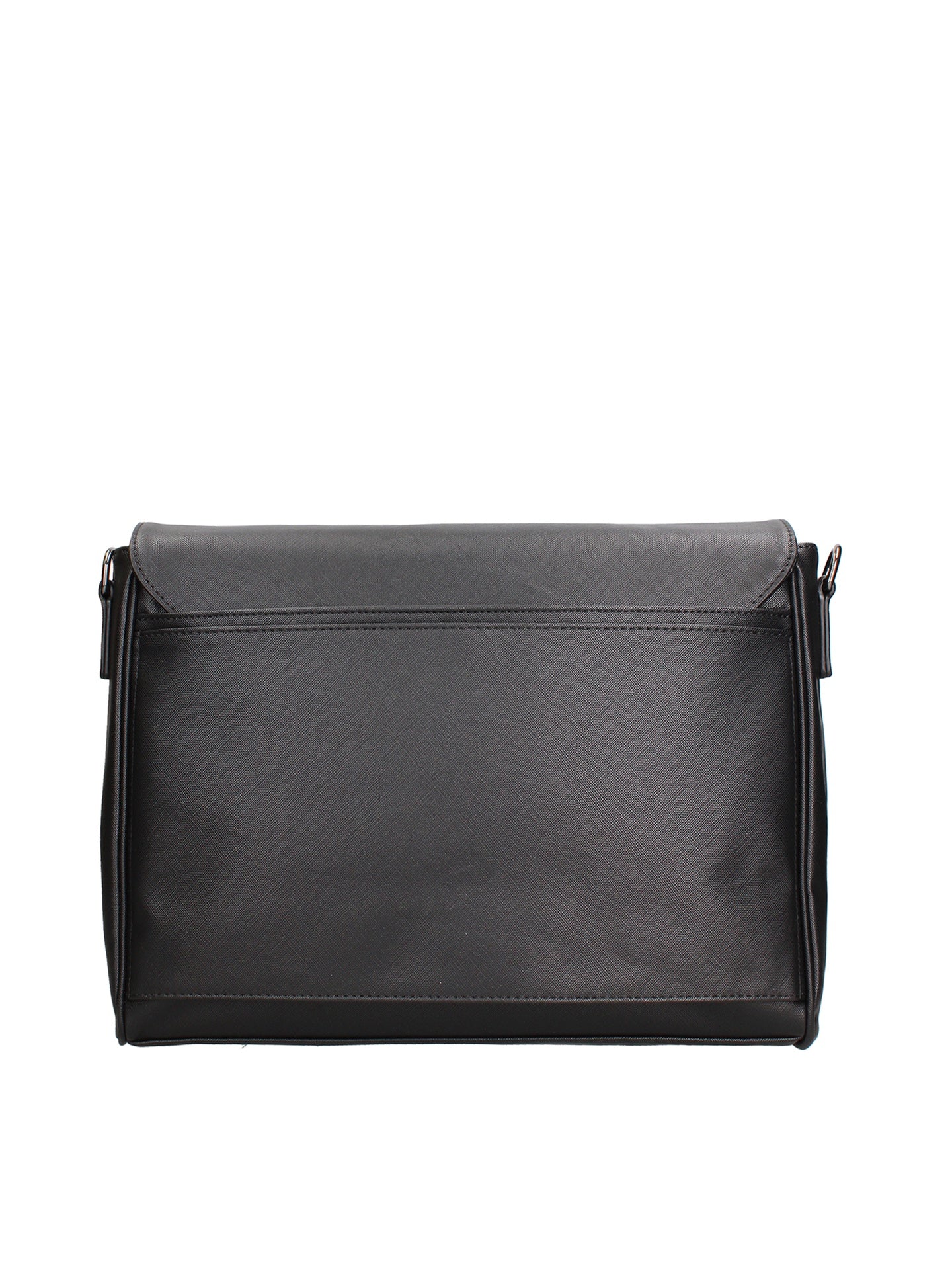 Borsa a Tracolla in Polyurethane Nero