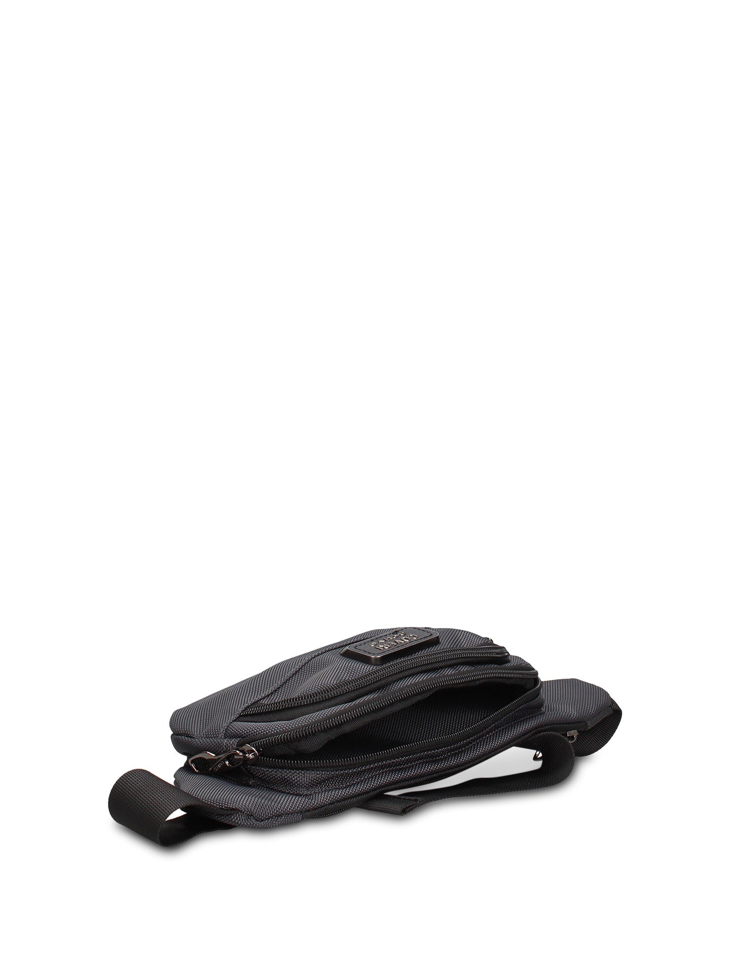 Marsupio in 100% Pu Vegan Leather Grigio