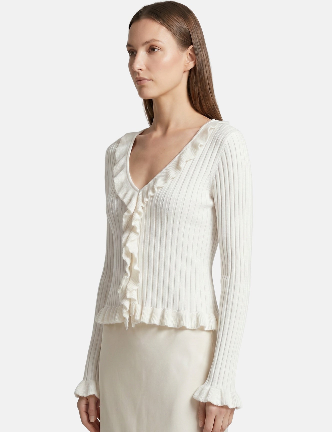 Vestito in Poliestere Bianco