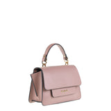 Borsa a Mano in Vera Pelle Malva