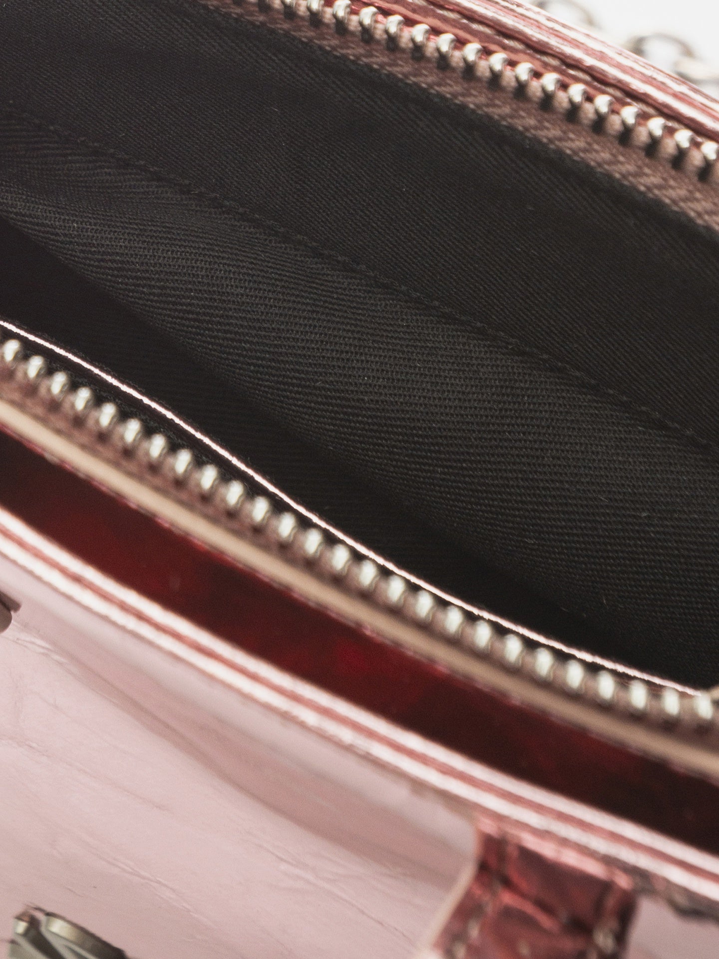 Borsa a Mano in Polyurethane Bronzo