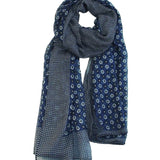 Stola in Poliestere Navy Navigare