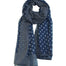Stola in Poliestere Navy Navigare