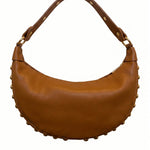 Borsa a Tracolla in Dollaro Leather Cognac