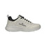 Scarpa stringata in Pelle Vegana Bianco Navigare