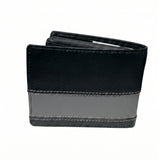 Portafoglio in Vera Pelle Nero