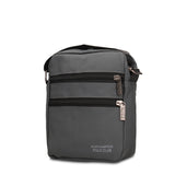 Borsa a Tracolla in 100% Pu Vegan Leather Grigio