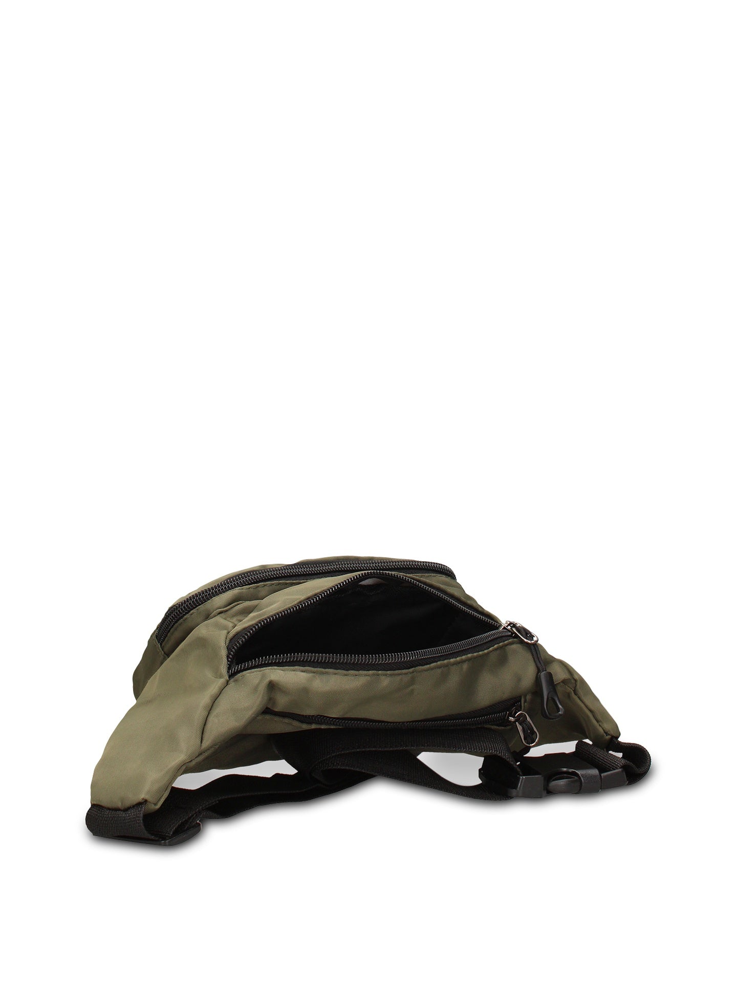 Marsupio in 100% Pu Vegan Leather Verde Scuro