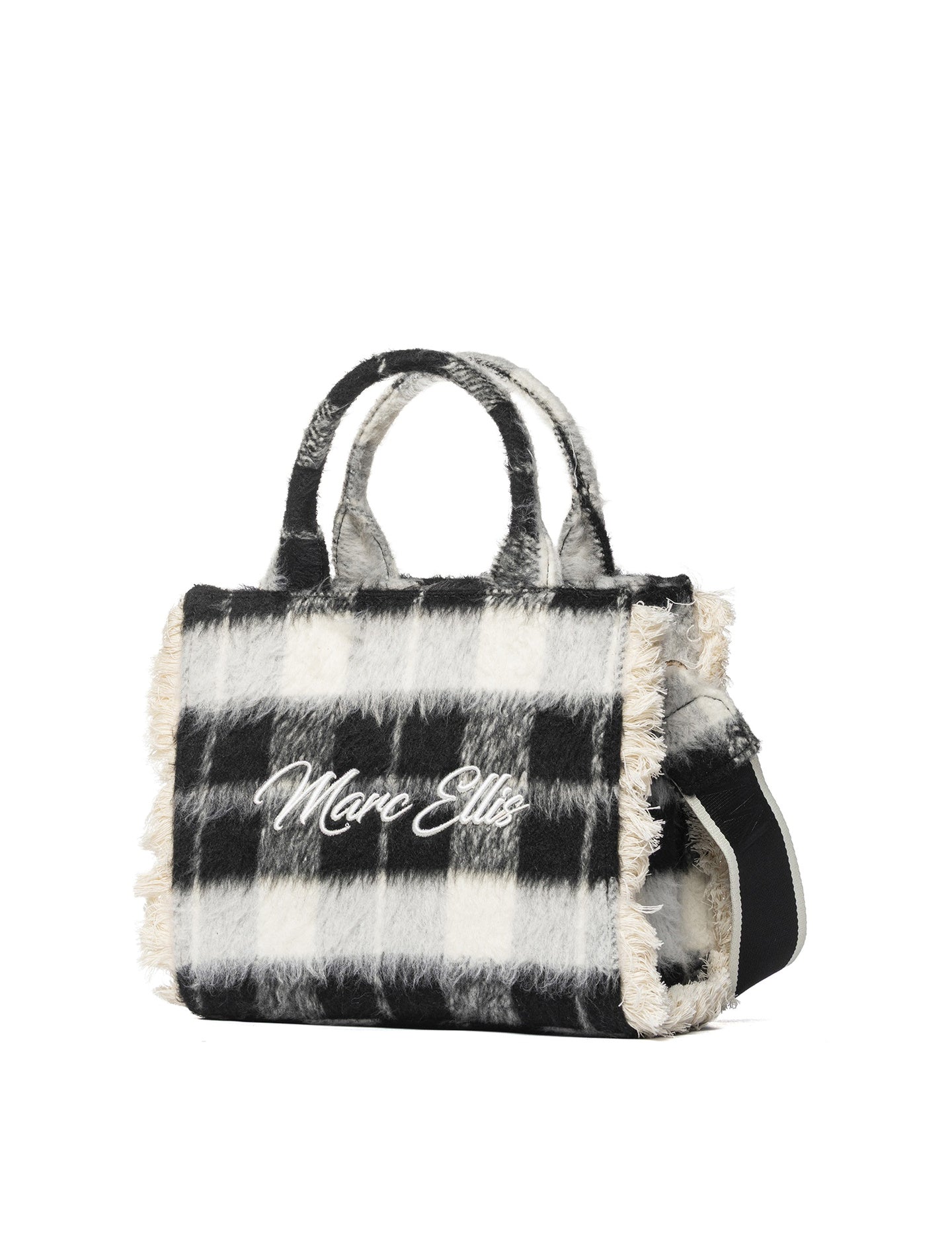 Buby Check S Borsa a spalla | Nero