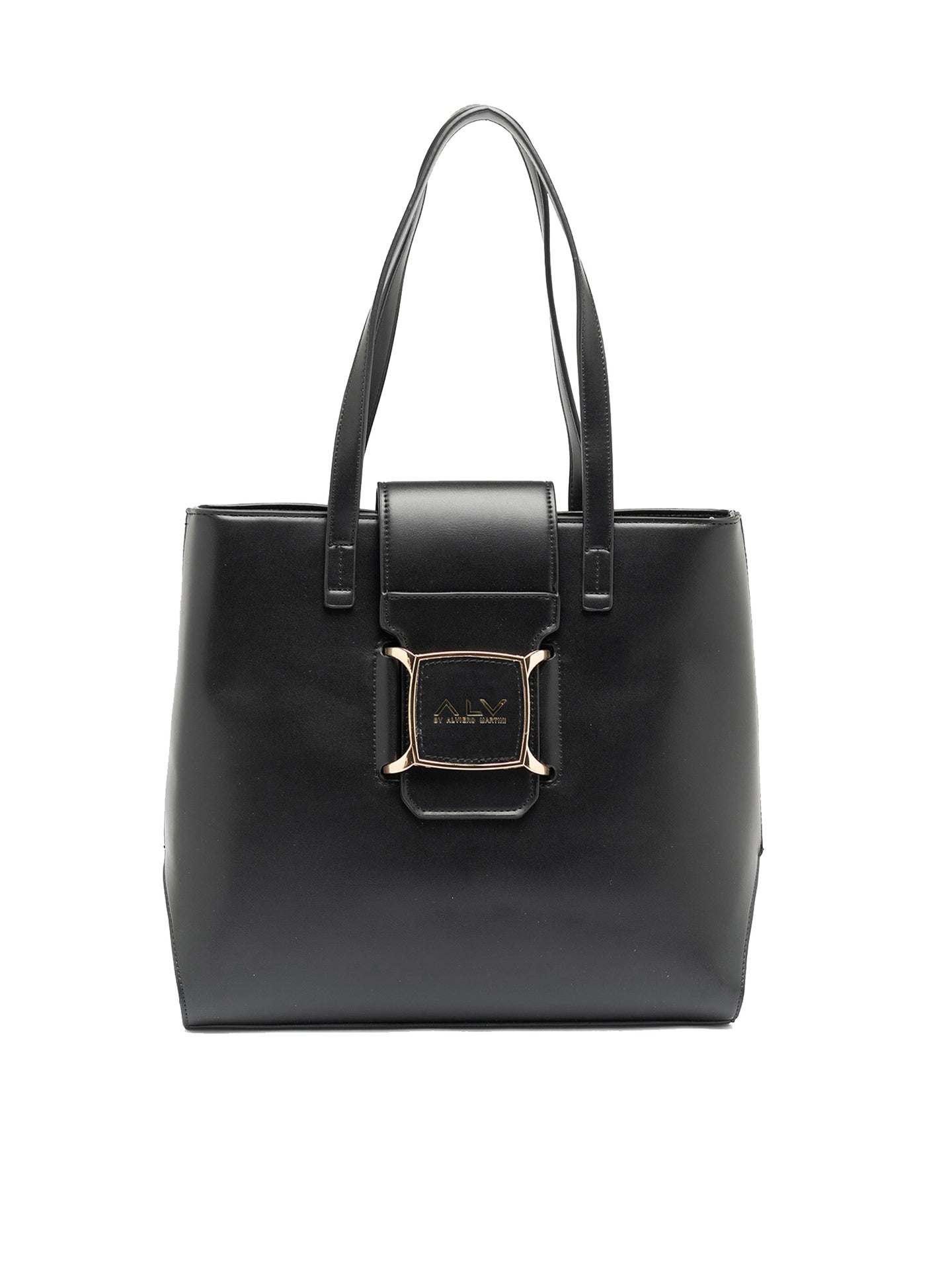 Borsa shopper da donna ALV - Nero