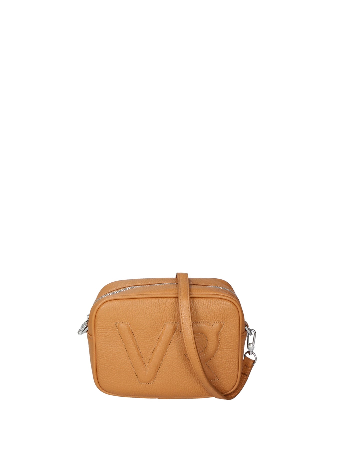 Borsa a Tracolla in Dollaro Leather Cognac