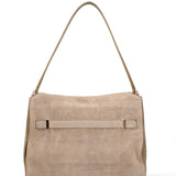 Borsa a Mano in Vera Pelle Cappuccino