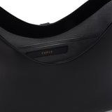 Borsa a Spalla in Pelle Ruga Nero