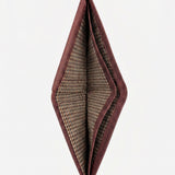 Portafoglio in Vera Pelle Rosso