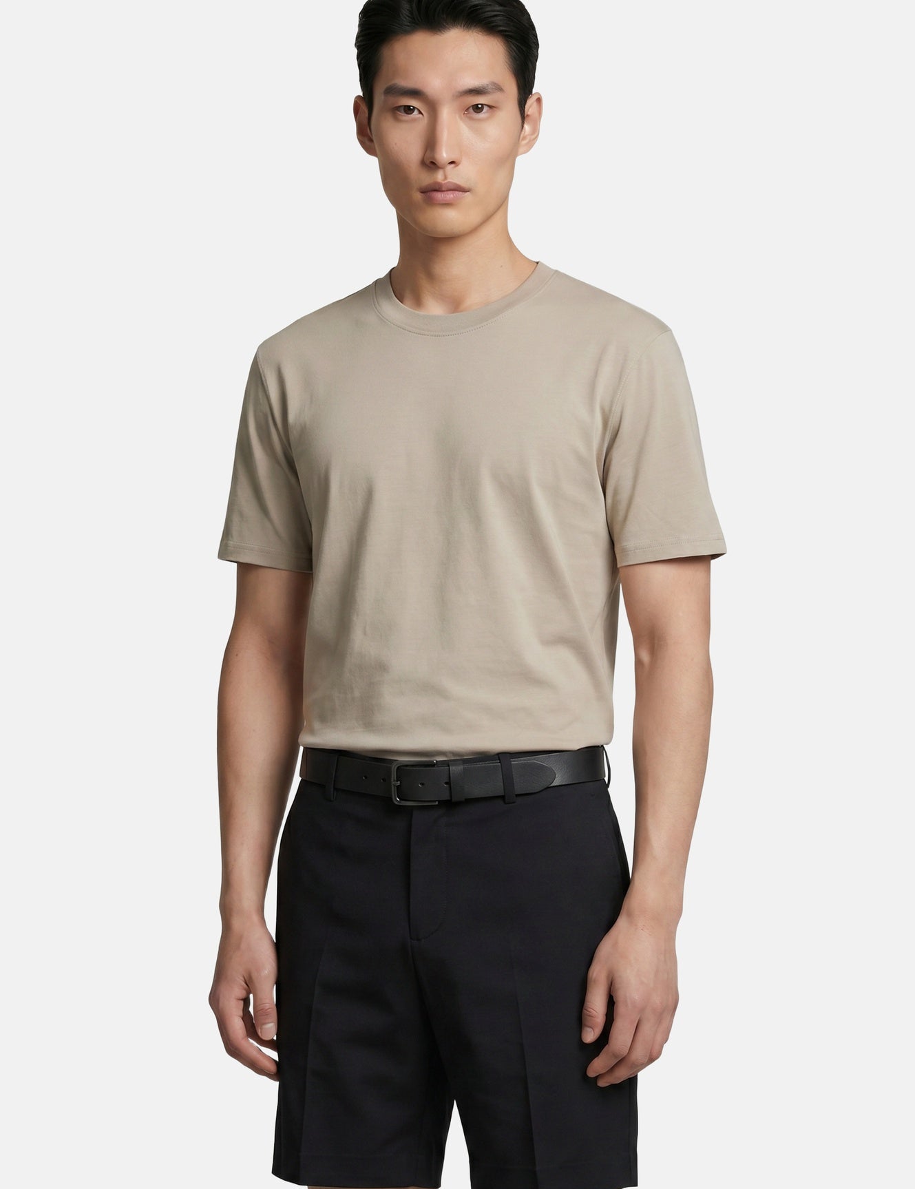 T-shirt in Cotone Beige Navigare