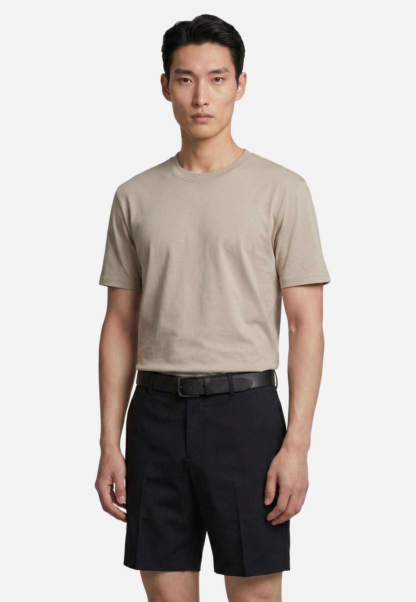 T-shirt in Cotone Beige Navigare