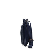 Borsa a Tracolla Uomo in Pelle Vegana Blu