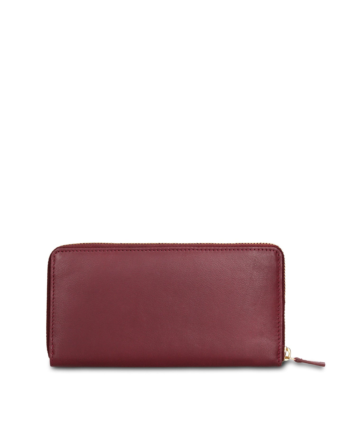 Portafoglio in Vera Pelle Bordeaux