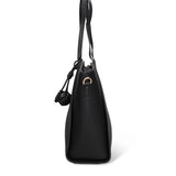 Borsa a Mano in Pelle Vegana Nero