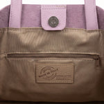 Borsa a Tracolla in Dollaro Leather Rosa