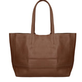Borsa a Mano in 100% Cow Leather Bruciato