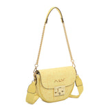 ALV Damen-Schultertasche – Gelb