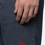 Pantaloncino in Cotone Blu Navy