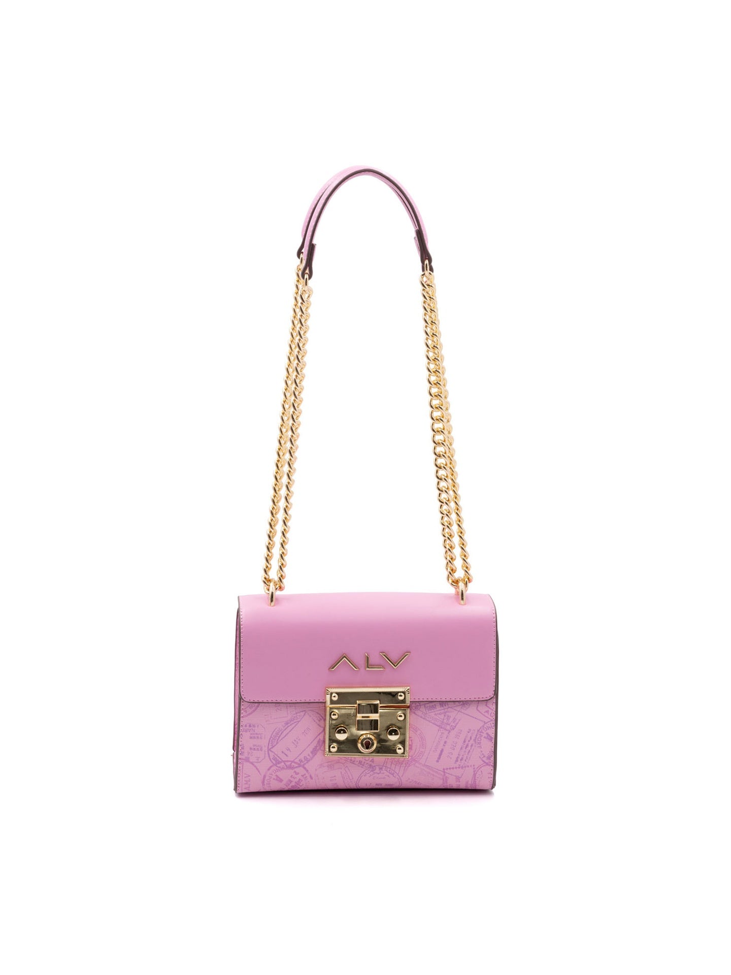 Borsa A Tracolla da donna ALV - Rosa
