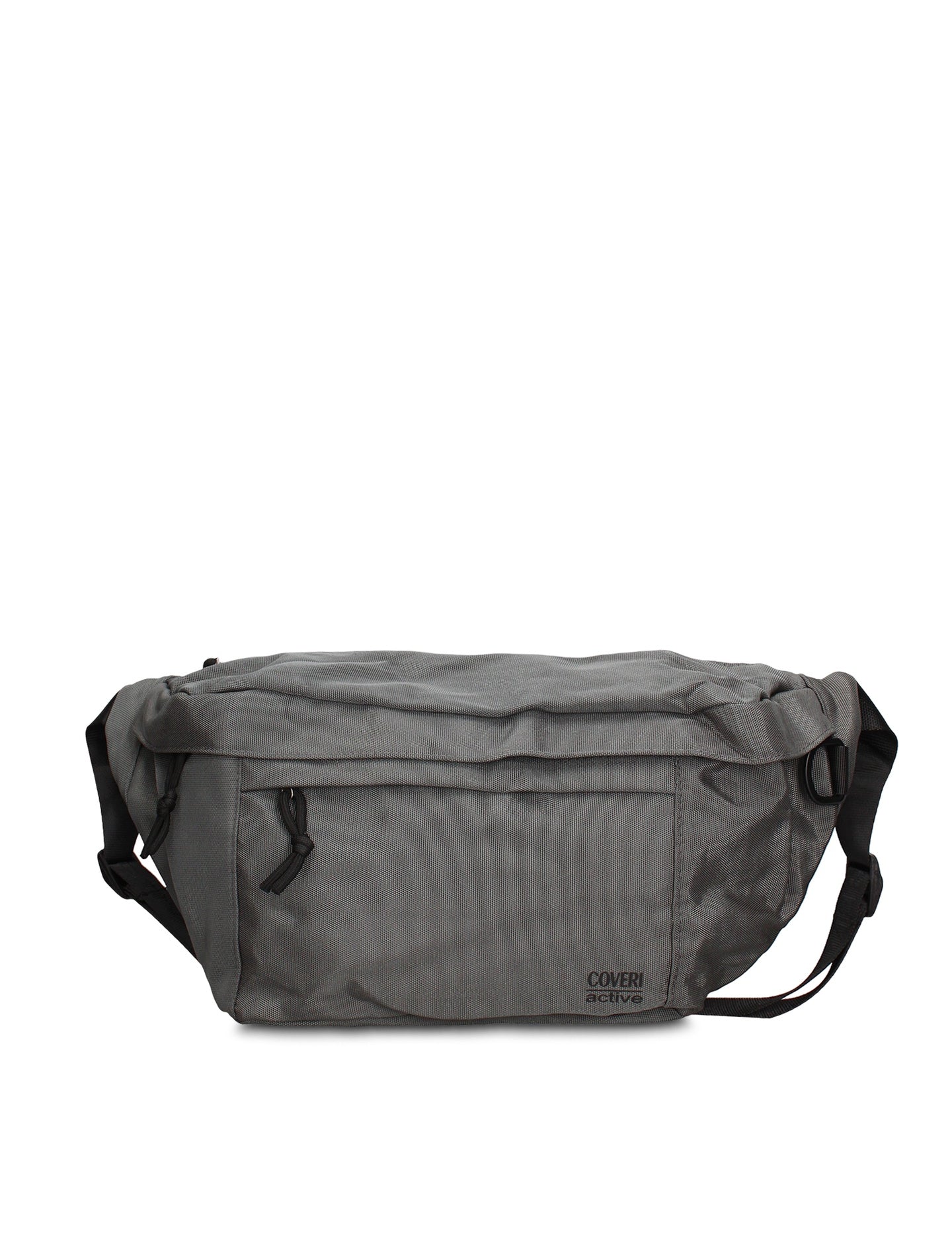 Marsupio in 100% Pu Vegan Leather Grigio