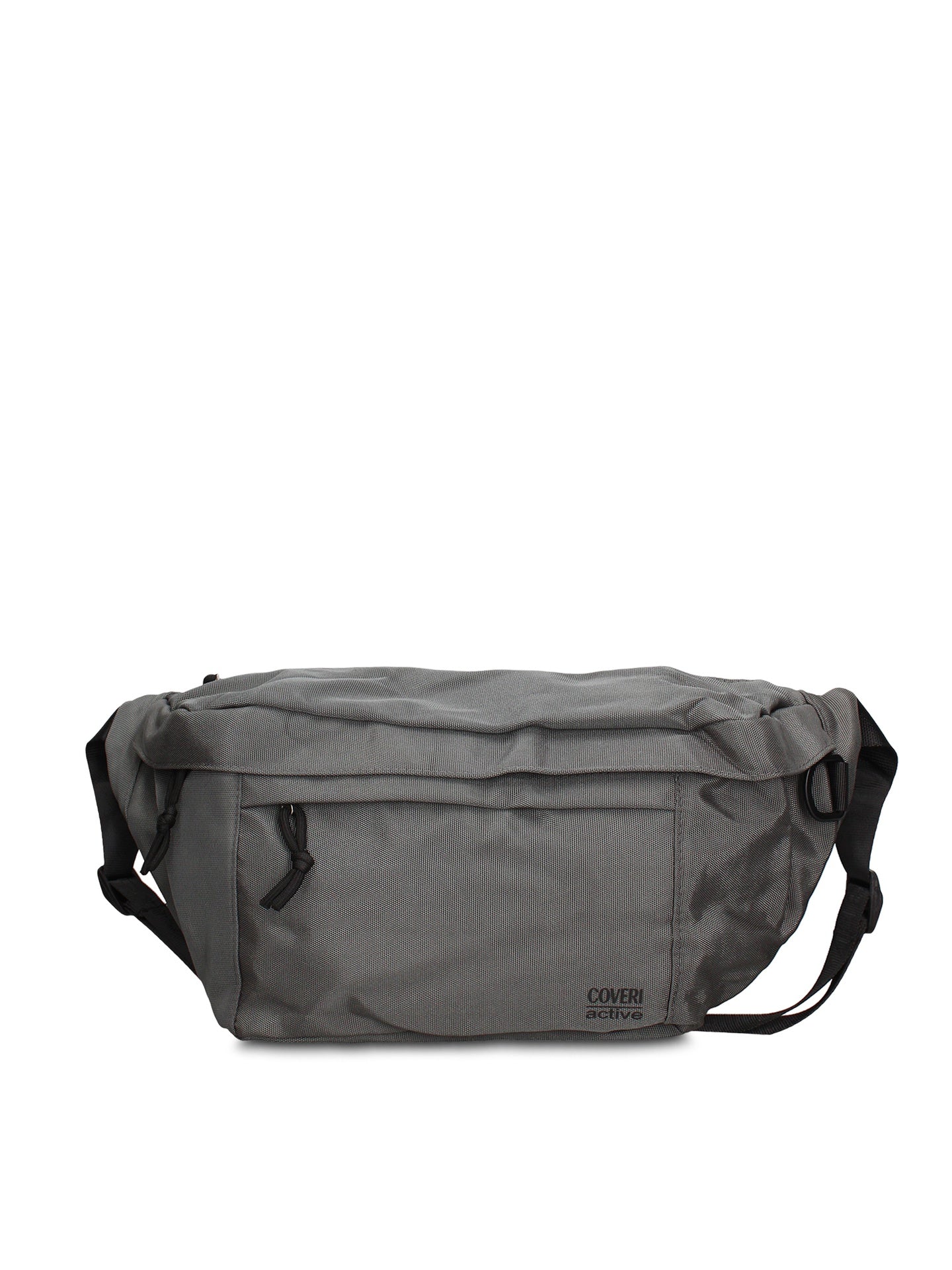 Marsupio in 100% Pu Vegan Leather Grigio