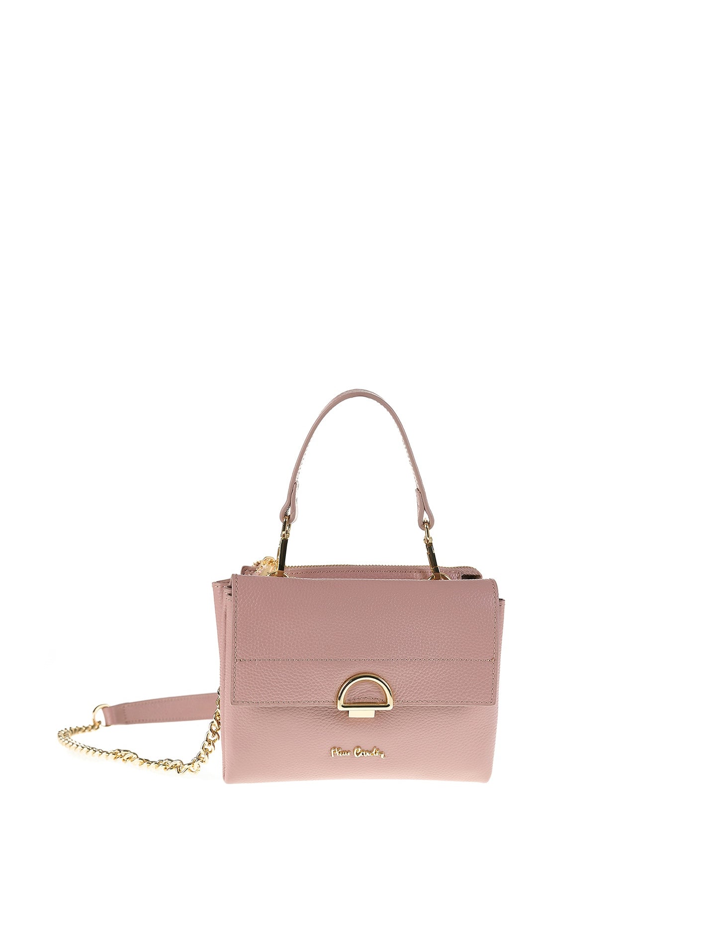 Borsa a Spalla in Vera Pelle Malva Pierre Cardin