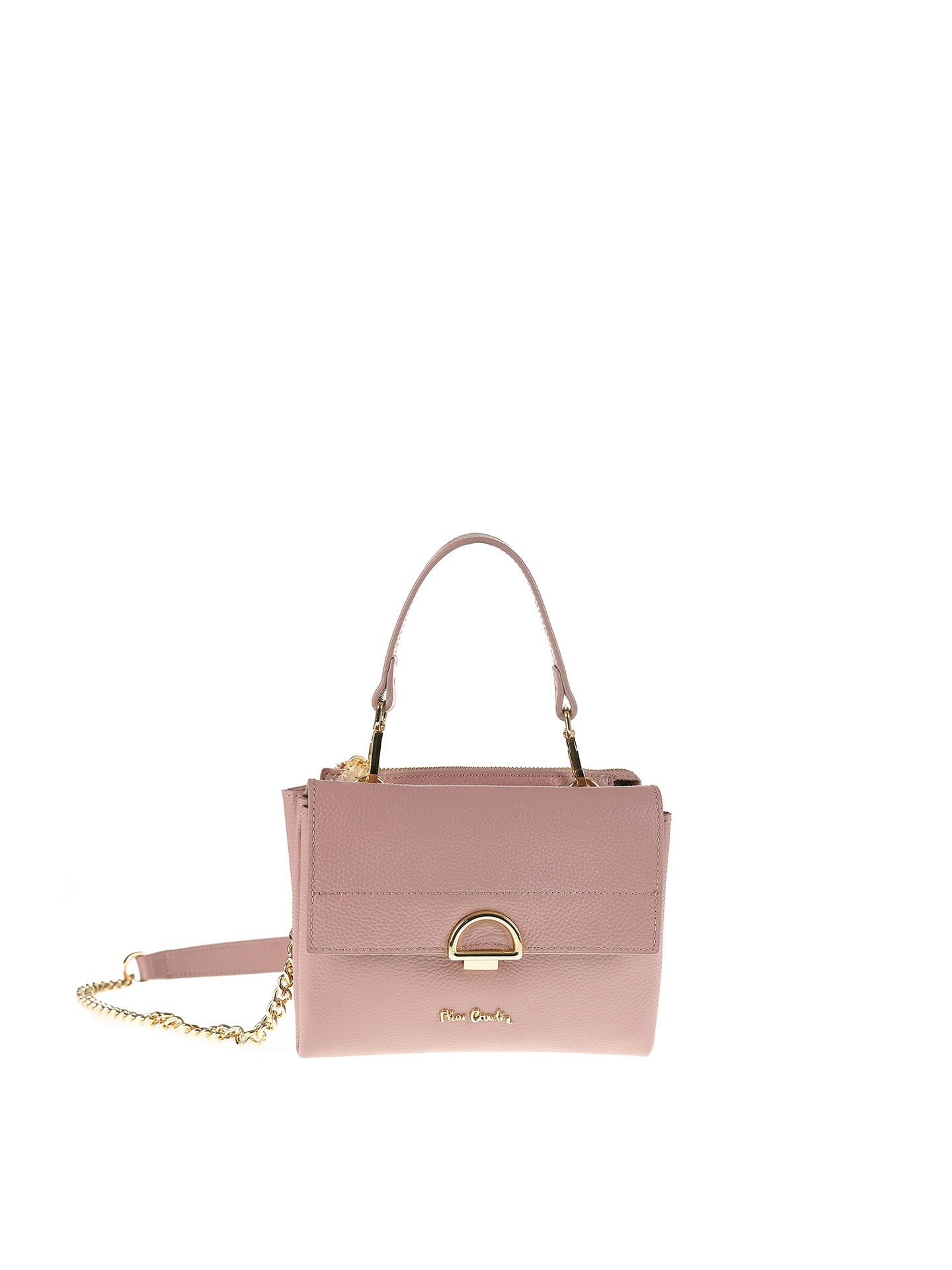 Borsa a Spalla in Vera Pelle Malva Pierre Cardin