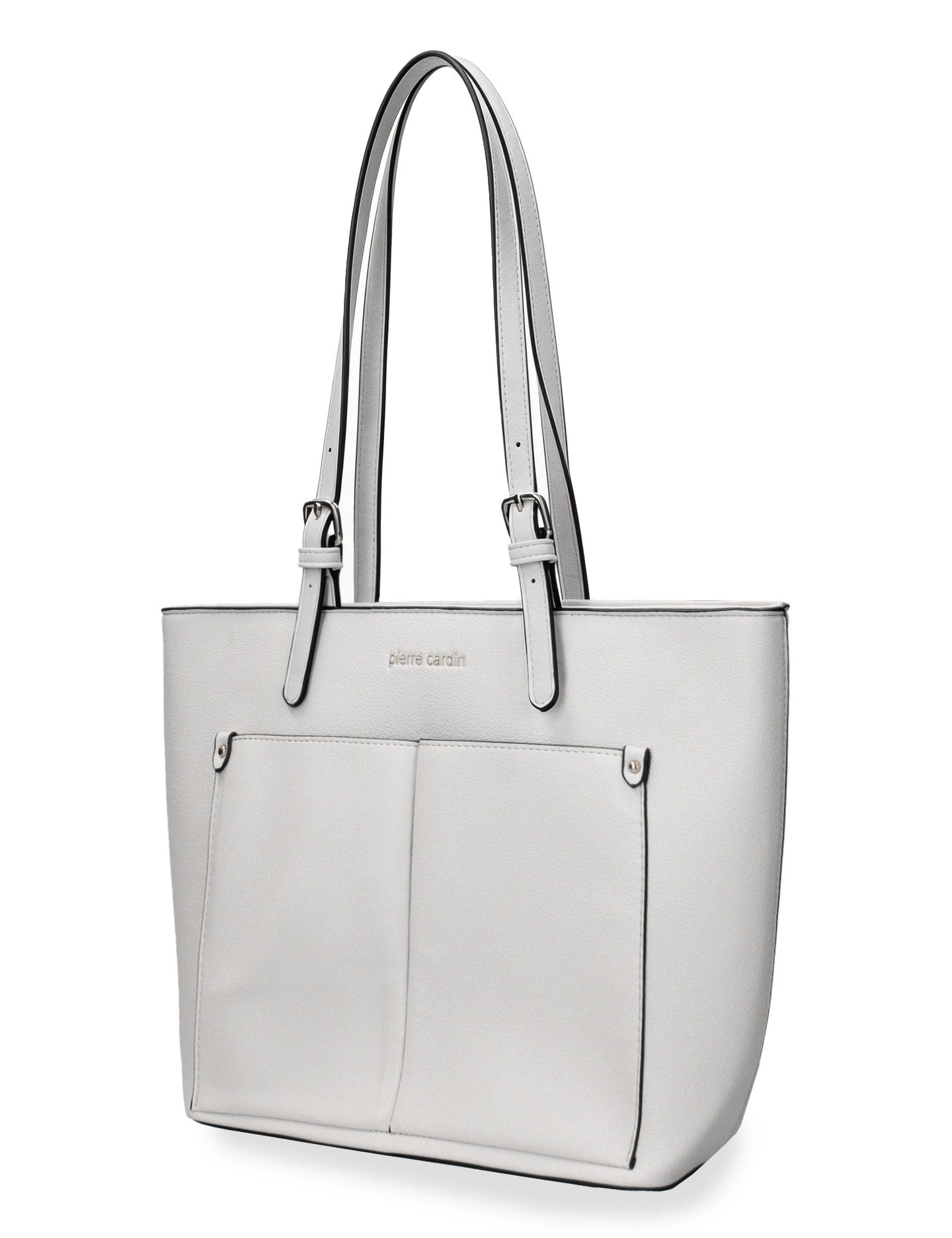 Borsa a Spalla in Pelle Vegana Bianco