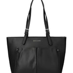 Borsa a Spalla in Pelle Vegana Nero Pierre Cardin