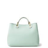Hellblaue Polyester-Handtasche