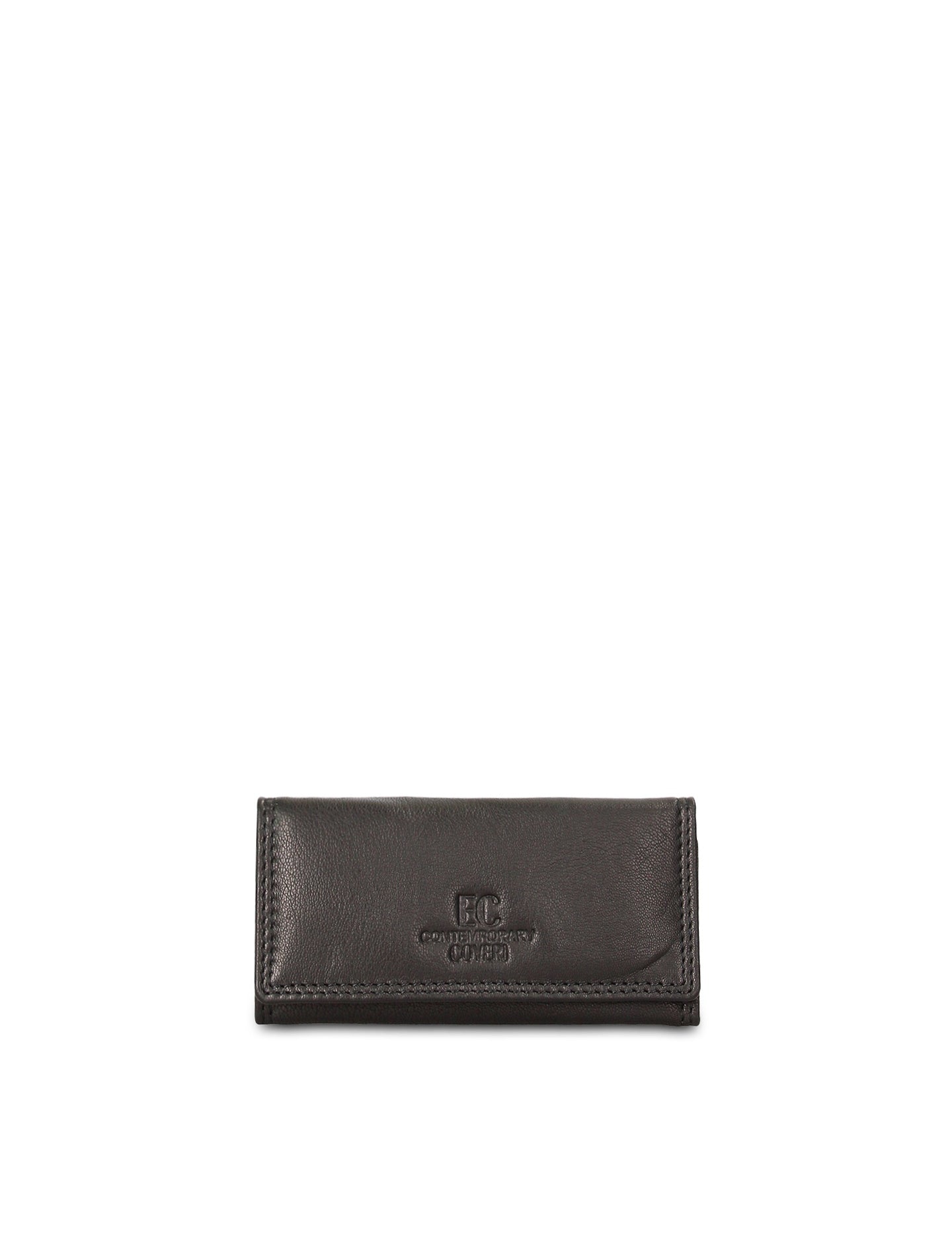 Portafoglio in Vera Pelle Nero