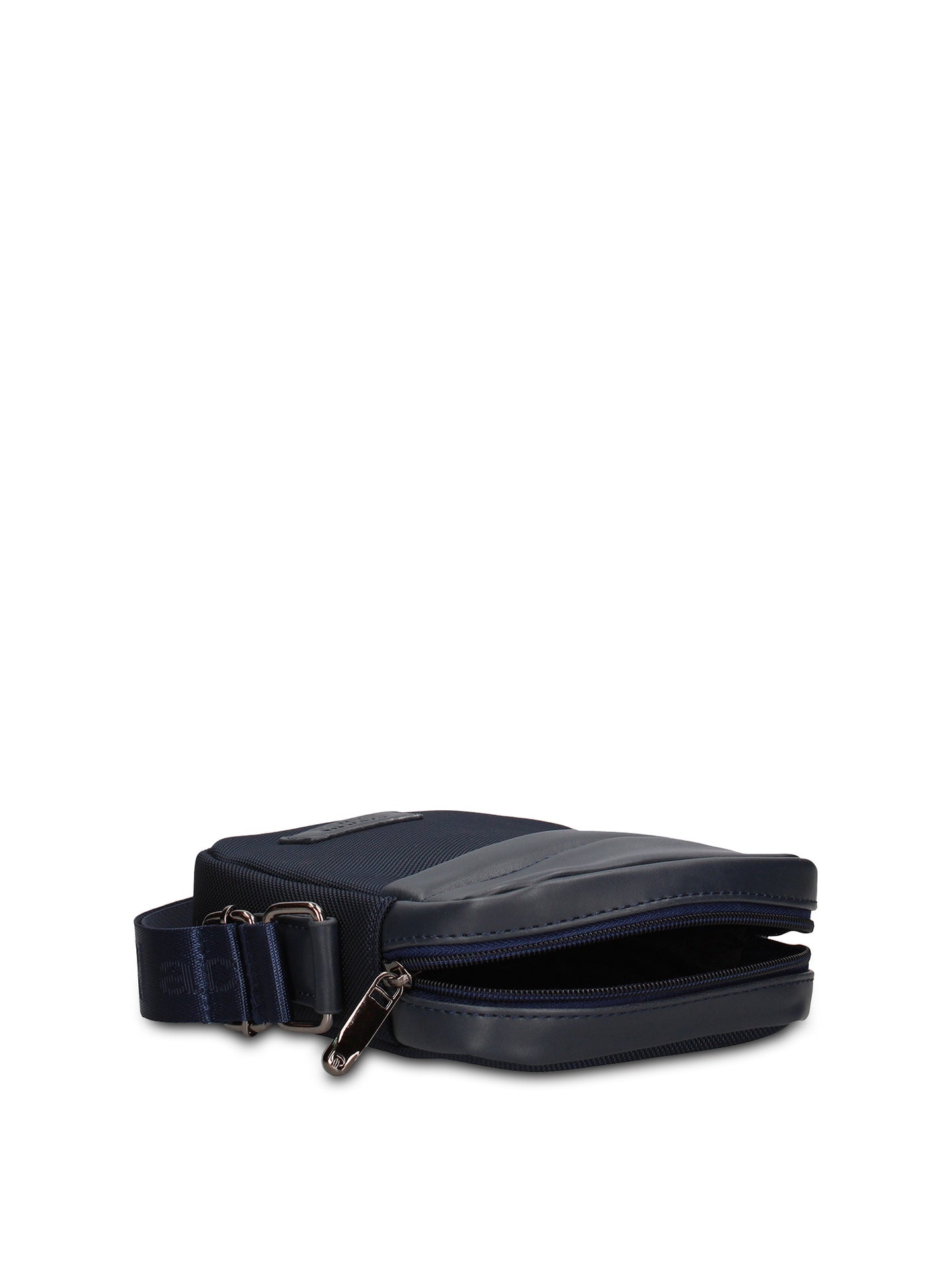Borsa a Tracolla in 100% Pu Vegan Leather Blu