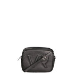 Borsa a Tracolla in Dollaro Leather Nero